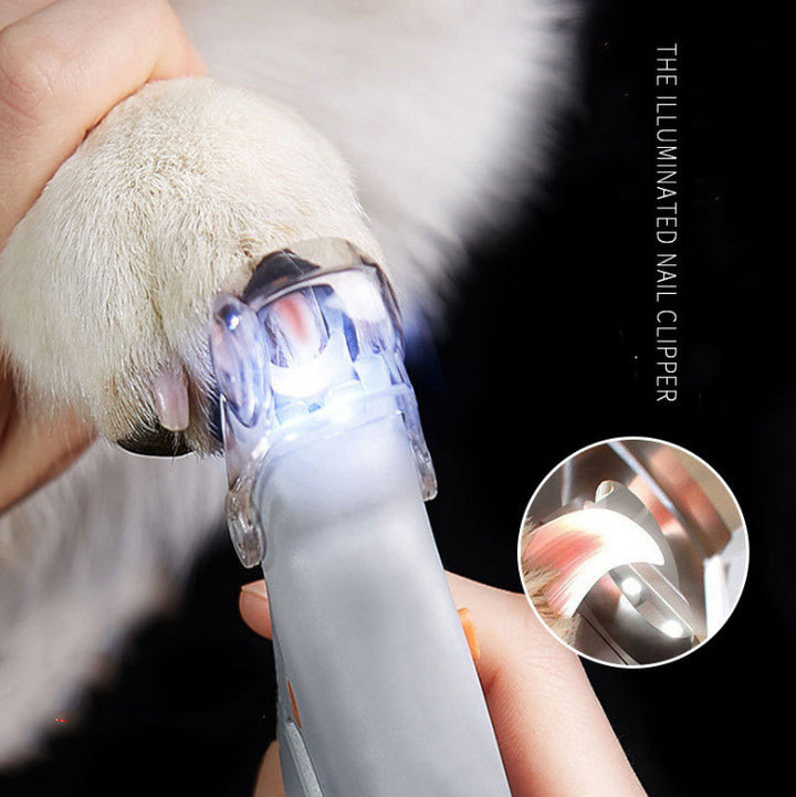 LED light glow pet nail clippers - My Store