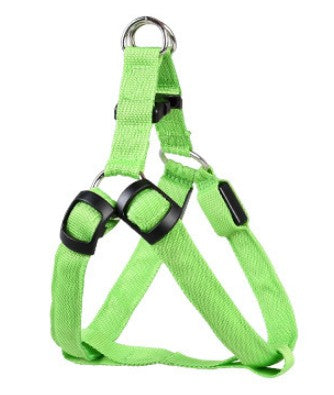 Pet Products LED Luminous Dog Chest Strap Large Dog Luminous Dog Leash - My Store