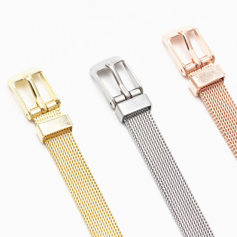 Women's Quartz Watch Fashion Mesh Strap Women's Watch Simple Temperament Small Dial Watch Women's