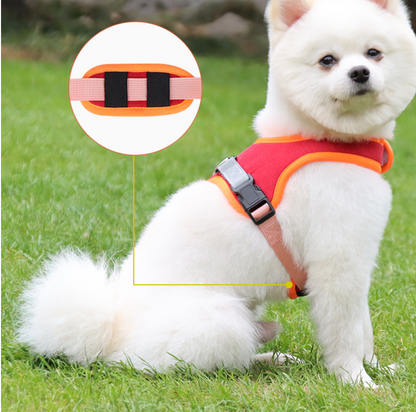 Suede Dog Harness Pet Supplies Leash - My Store