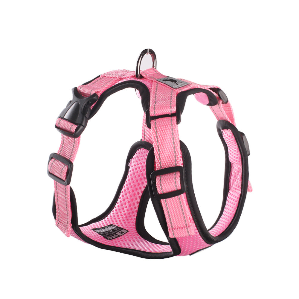 Pet Chest Harness Mesh I-shaped Reflective And Breathable - My Store